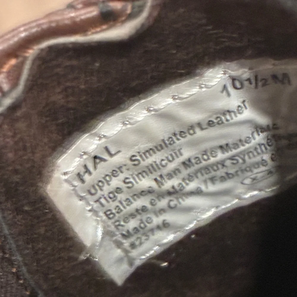 Men’s Leather Chelsea Boots Memory Foam Size 10.5 - Picture 5 of 5